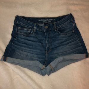 American Eagle High Waisted Denim Short